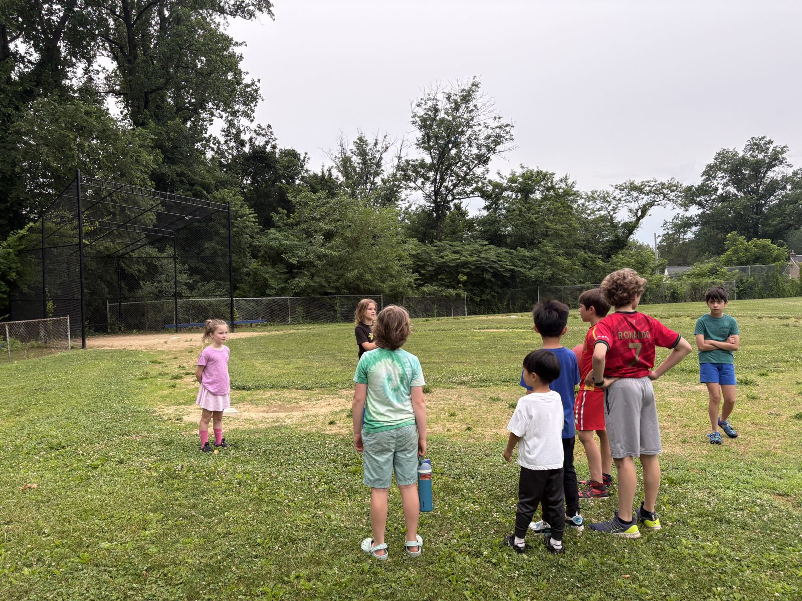 Picking kickball teams