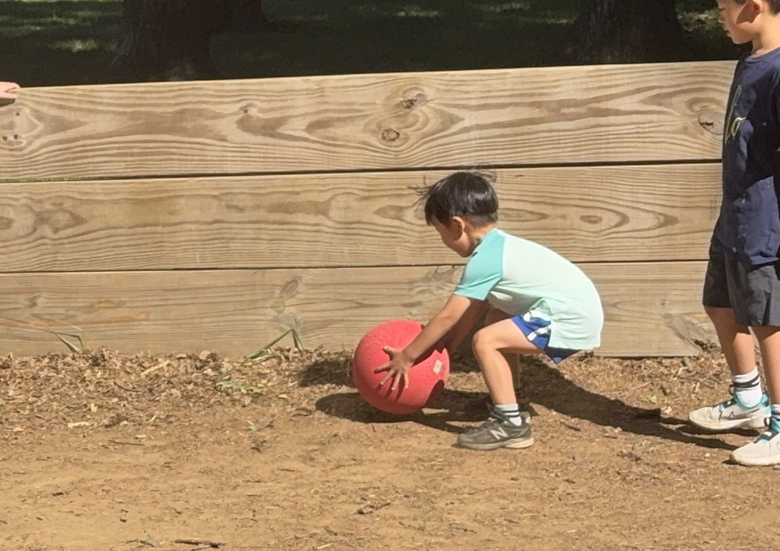 Ian showing he can hang with the big kids