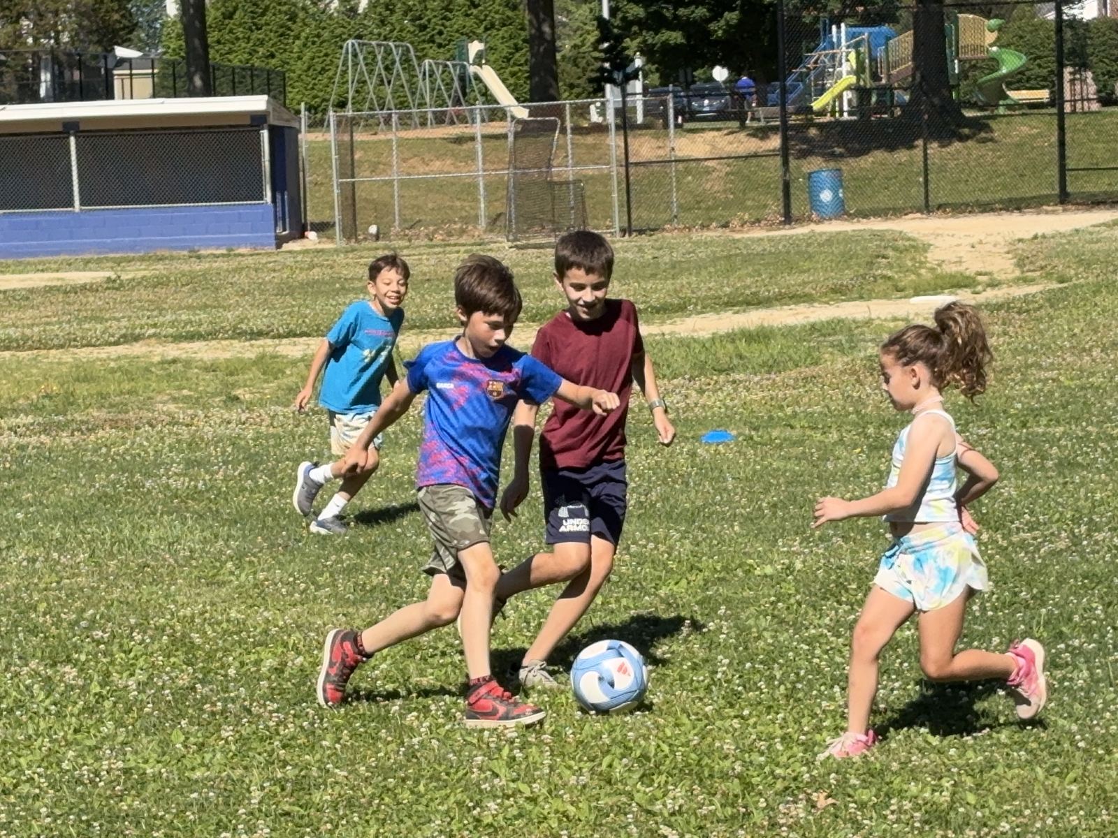 Highlights from our first soccer match