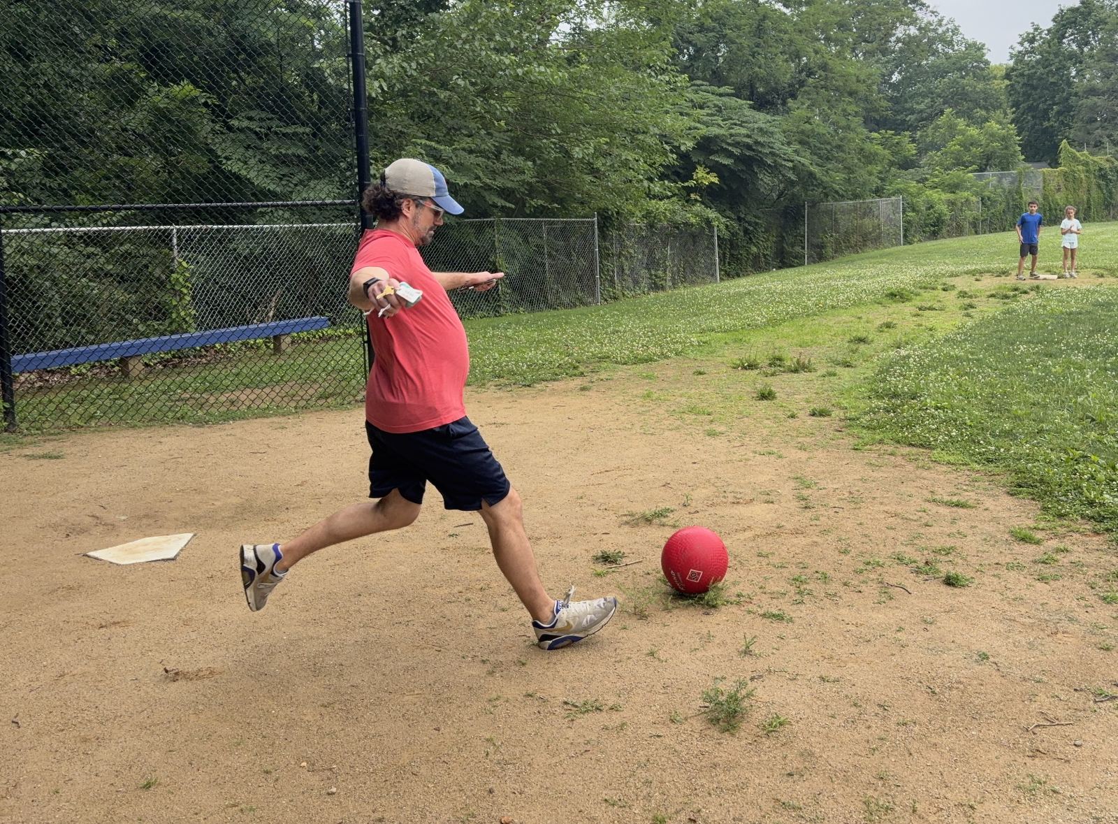 Mike on the windup