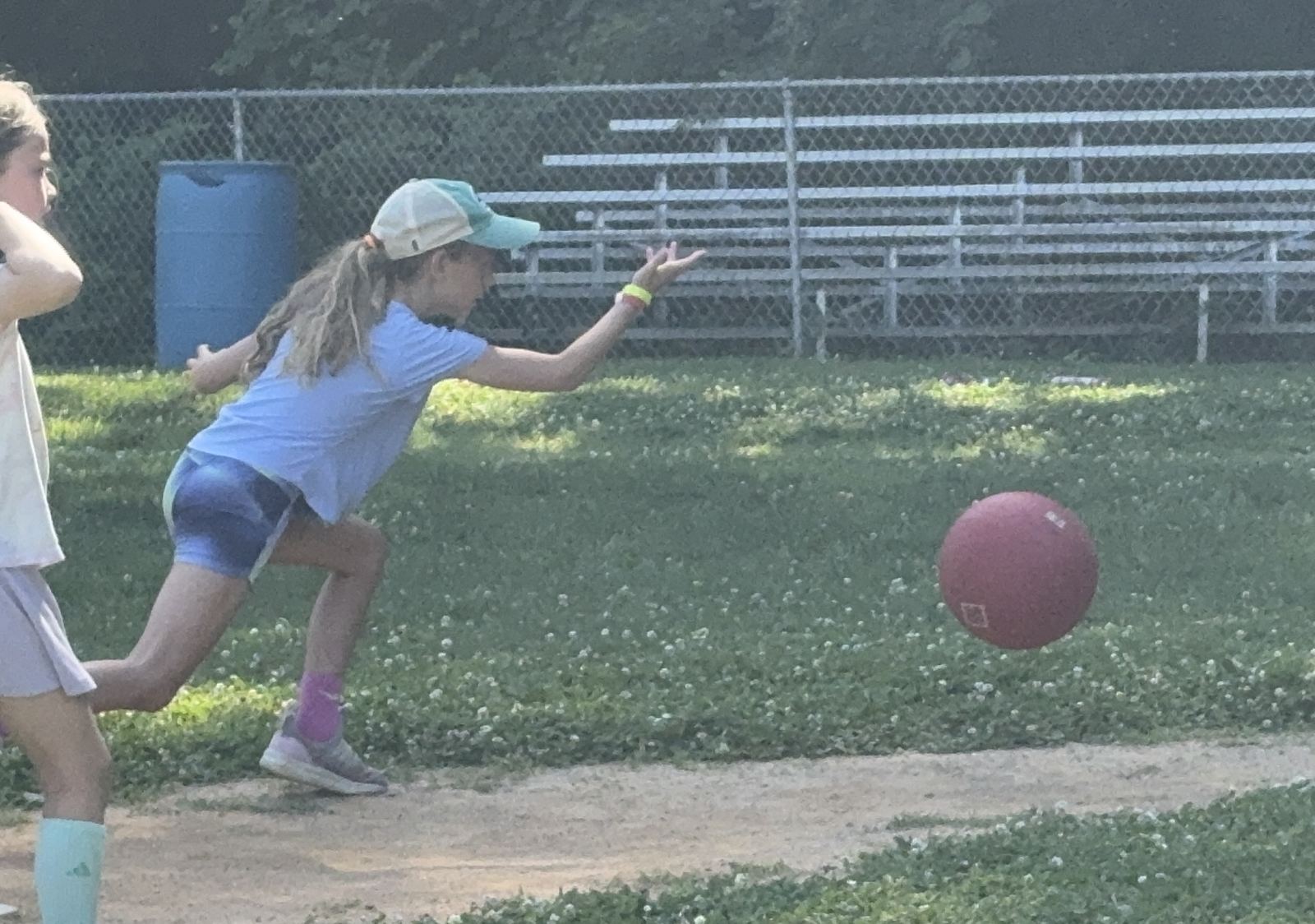 Addy pitching like a pro