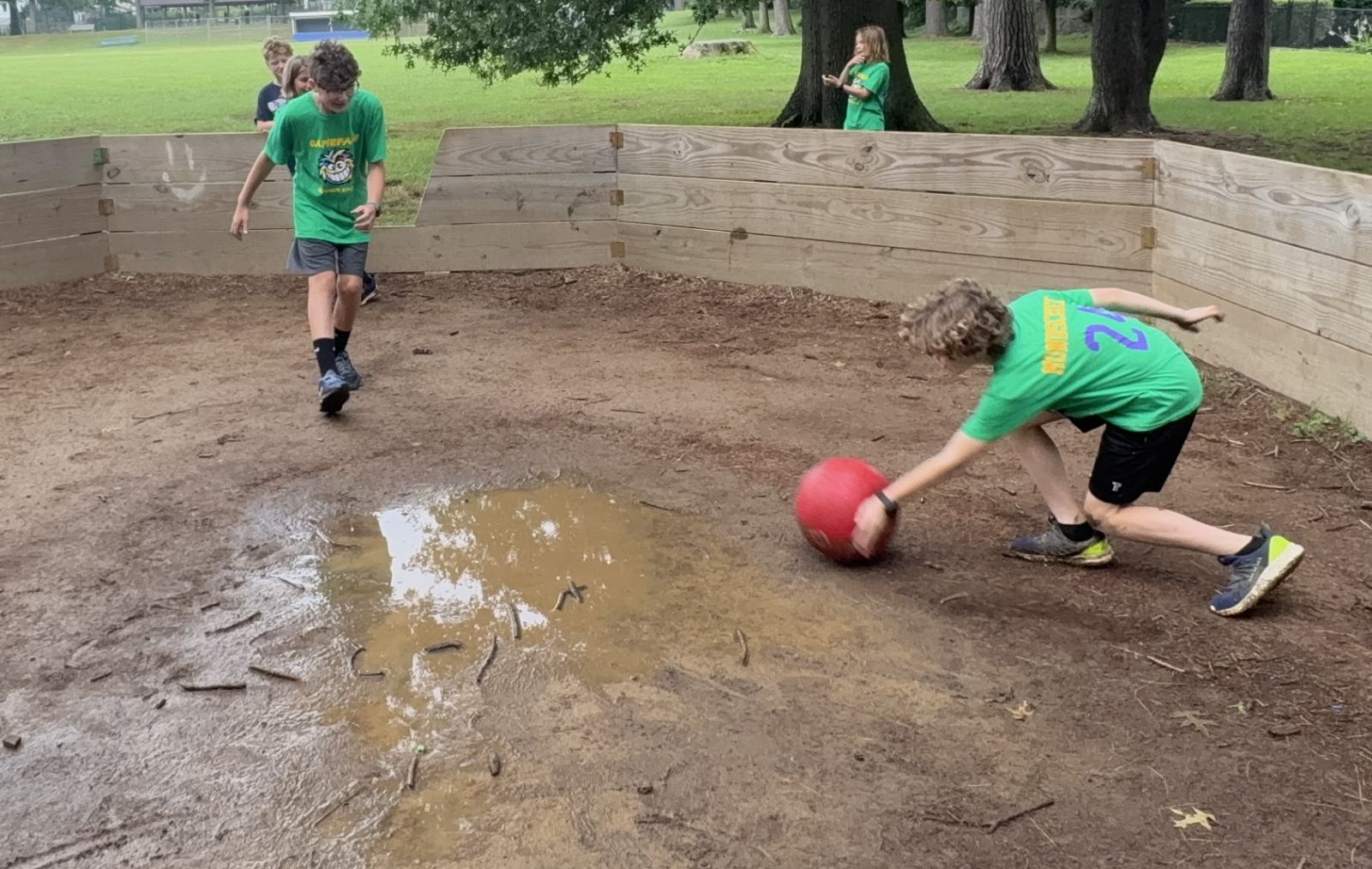 The big kids going after each other