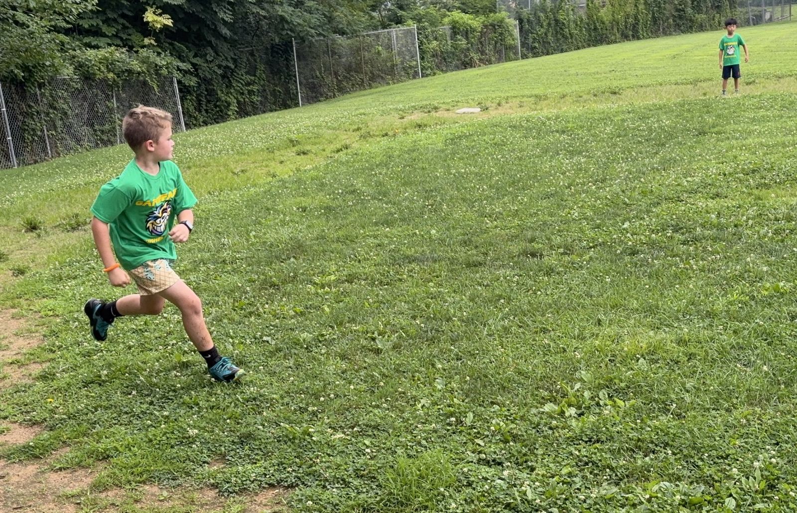 Kason puttin' on the afterburners