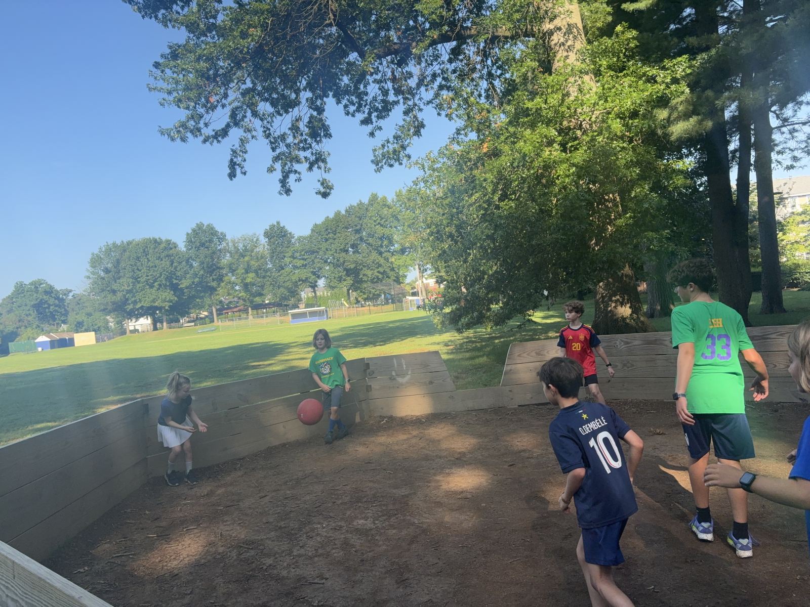 Pretty solid crowd for a full-on, swampy humid day
