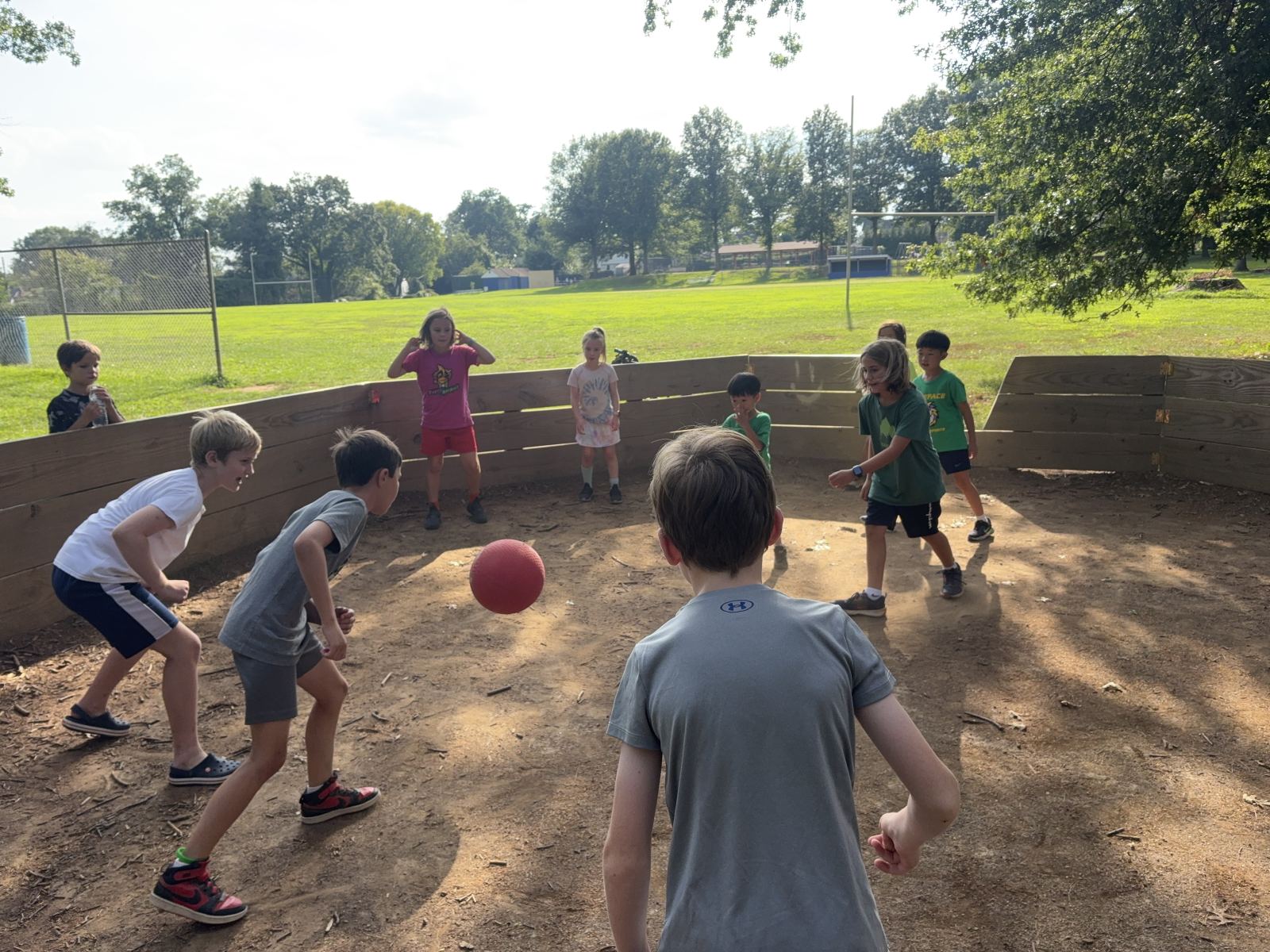 Packed Gaga pit today