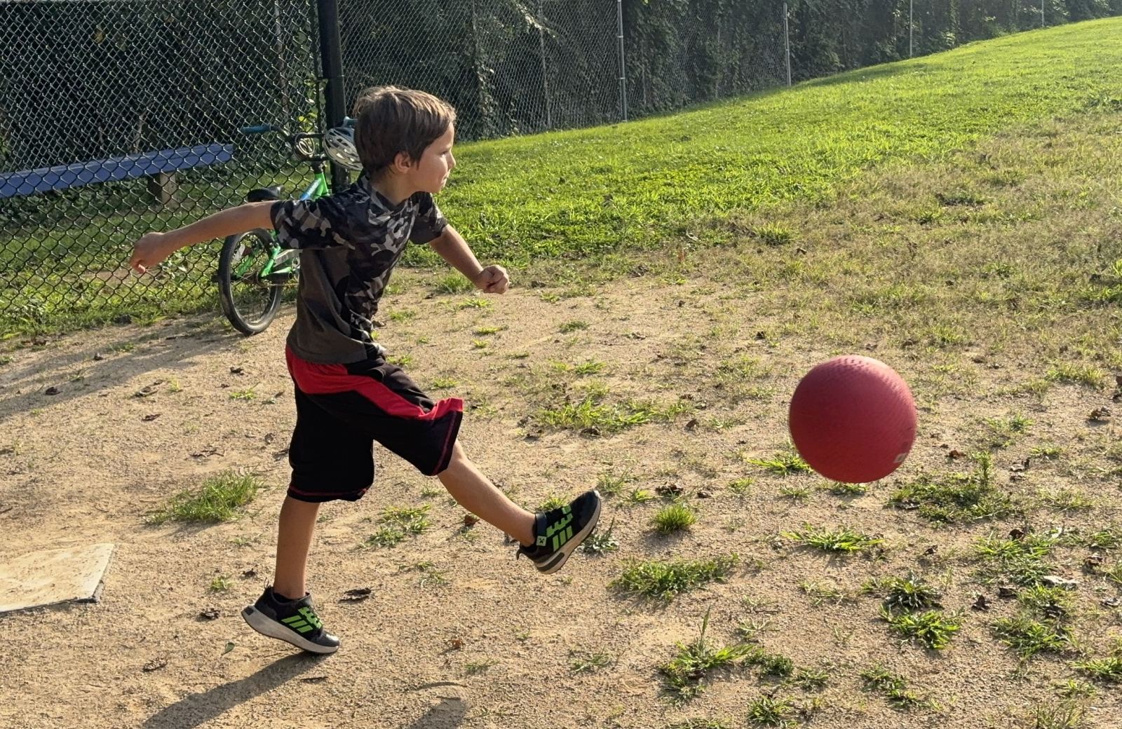 Forge putting the ball in play