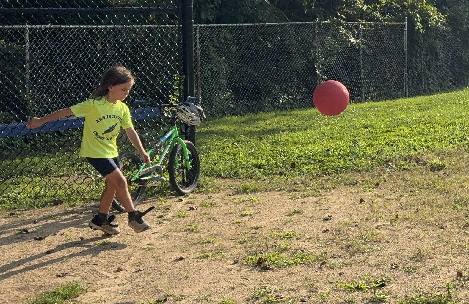 Otis in his debut showing good concentration and kick technique