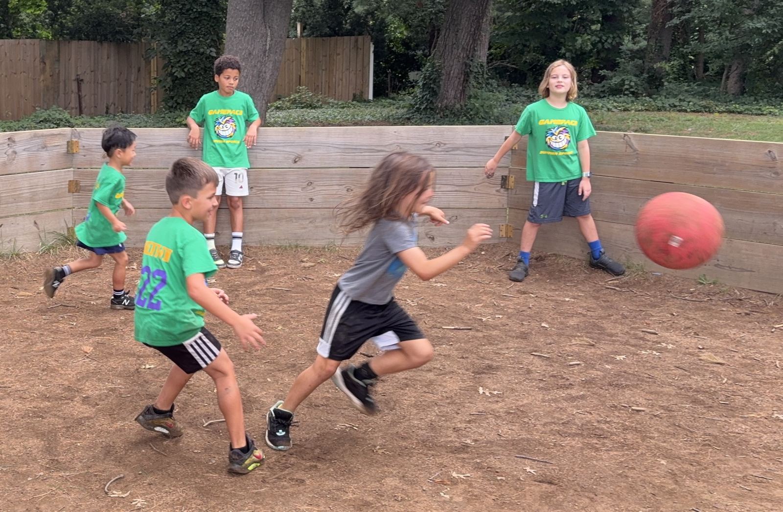 It's a race to the ball